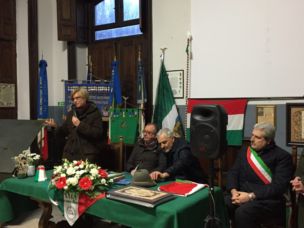 Minsitro della Difesa Roberta Pinotti visita il Memoriale degli Alpini a Cuneo