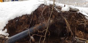 La Guida - Albero trancia tubo dell’acquedotto