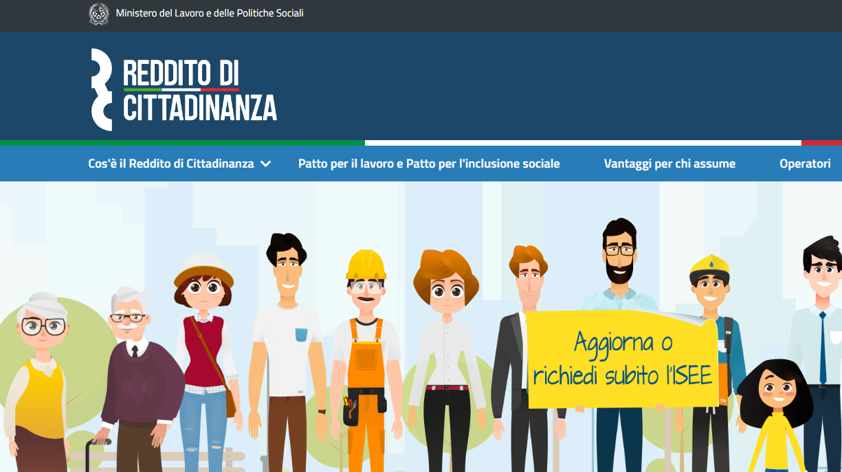 Reddito di cittadinanza