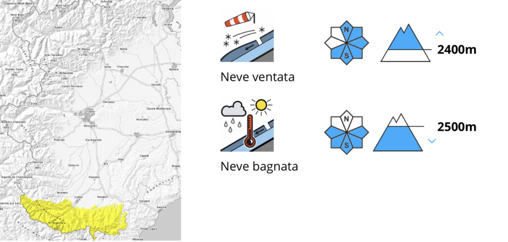 bollettino valanghe Arpa Alpi Marittime 11 marzo 2023