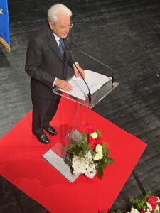 Sergio Mattarella al Toselli