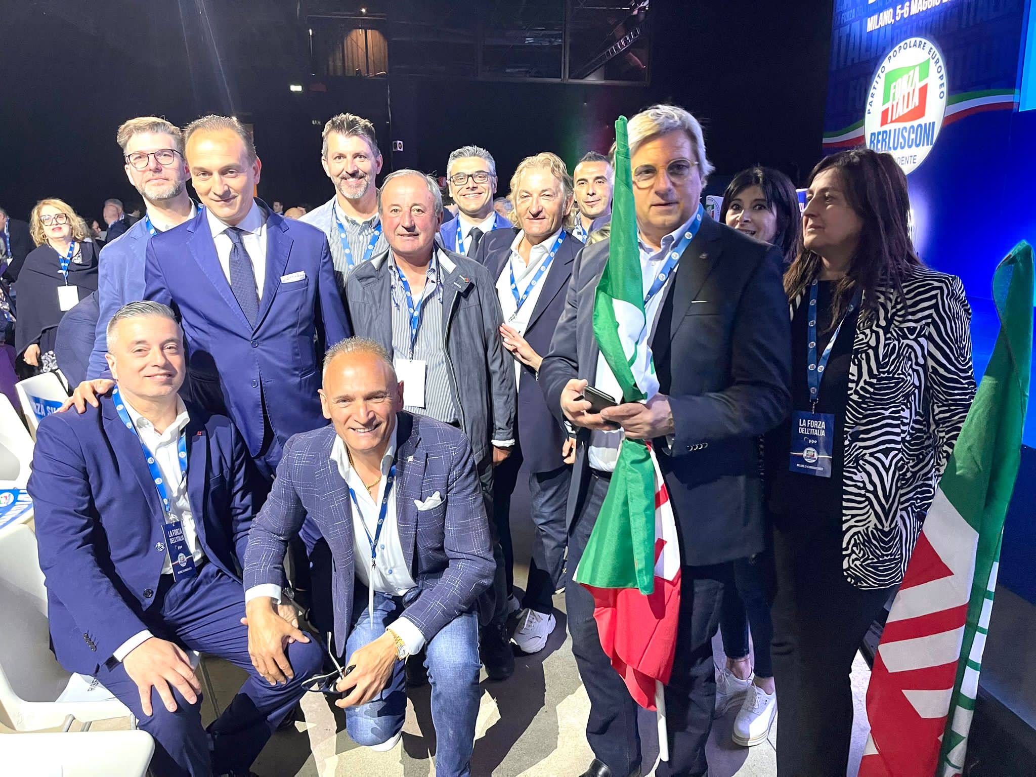 Convention di Forza Italia a Milano