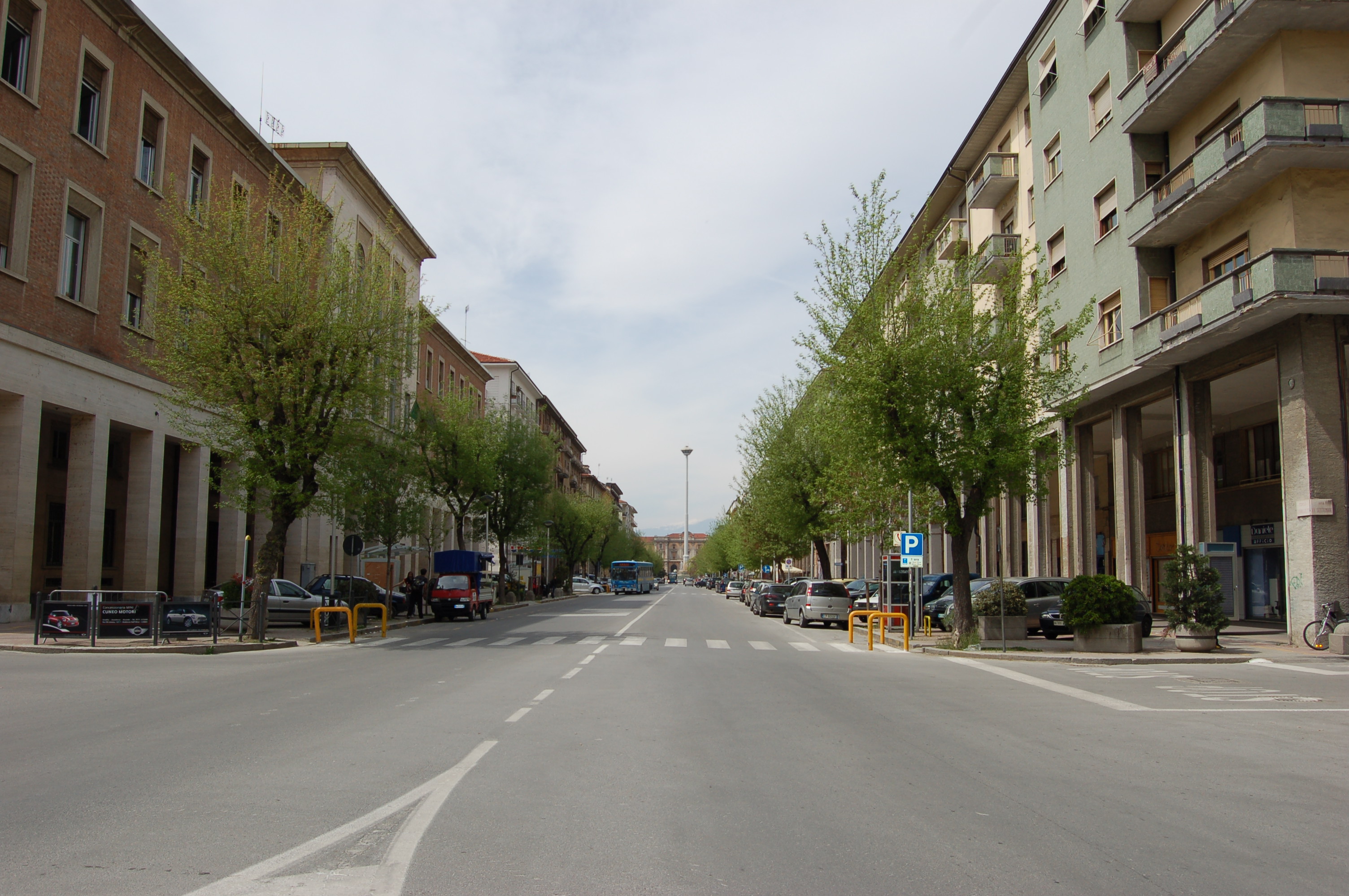 La Guida - Sport in strada per riqualificare il quartiere Cuneo Centro: in corso Giolitti
