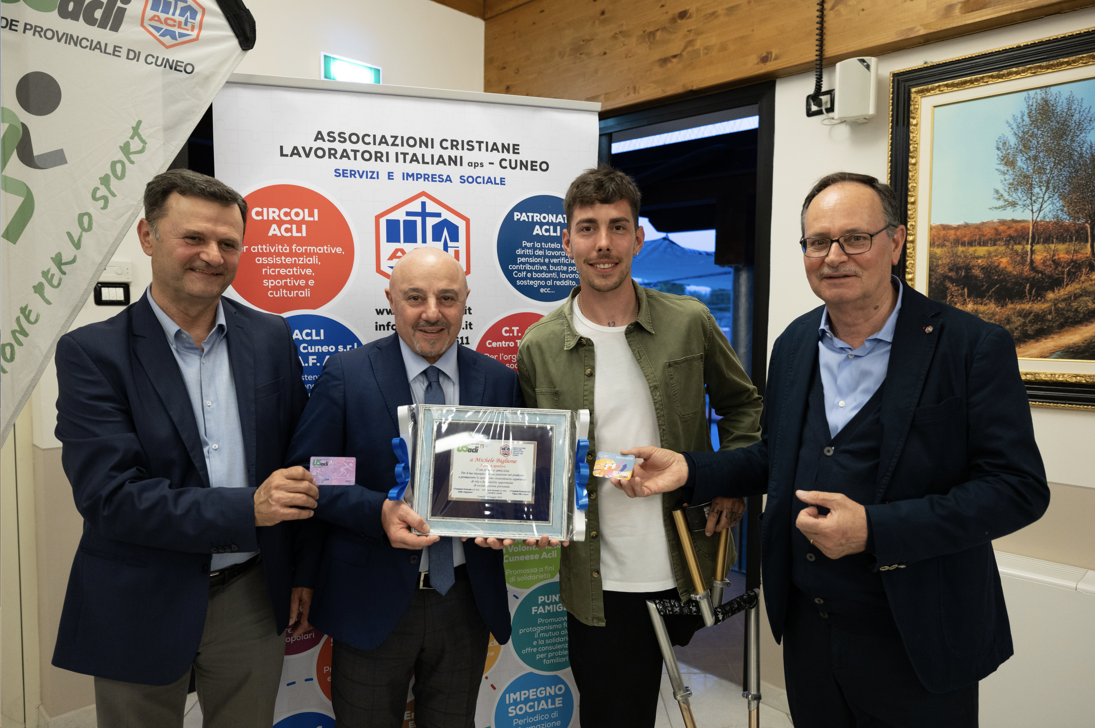 Michele Biglione alle Acli
