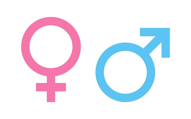 simbolo del genere femminile e maschile