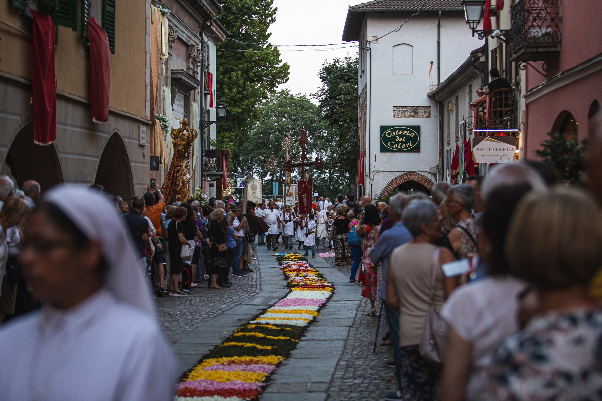 La Guida - Nel fine settimana la città di Cuneo invasa da fiori, luci e penne nere