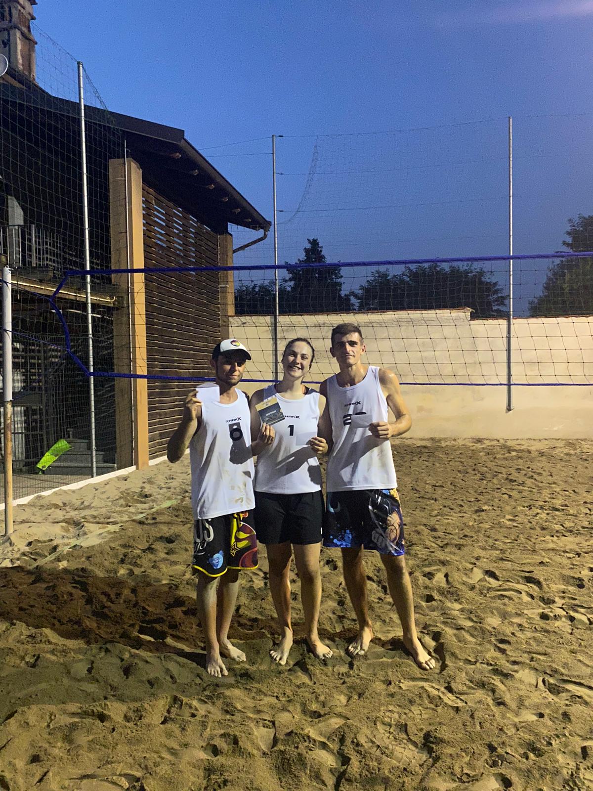 Beinette, primi classificati del torneo di beach volley 19 agosto 2023