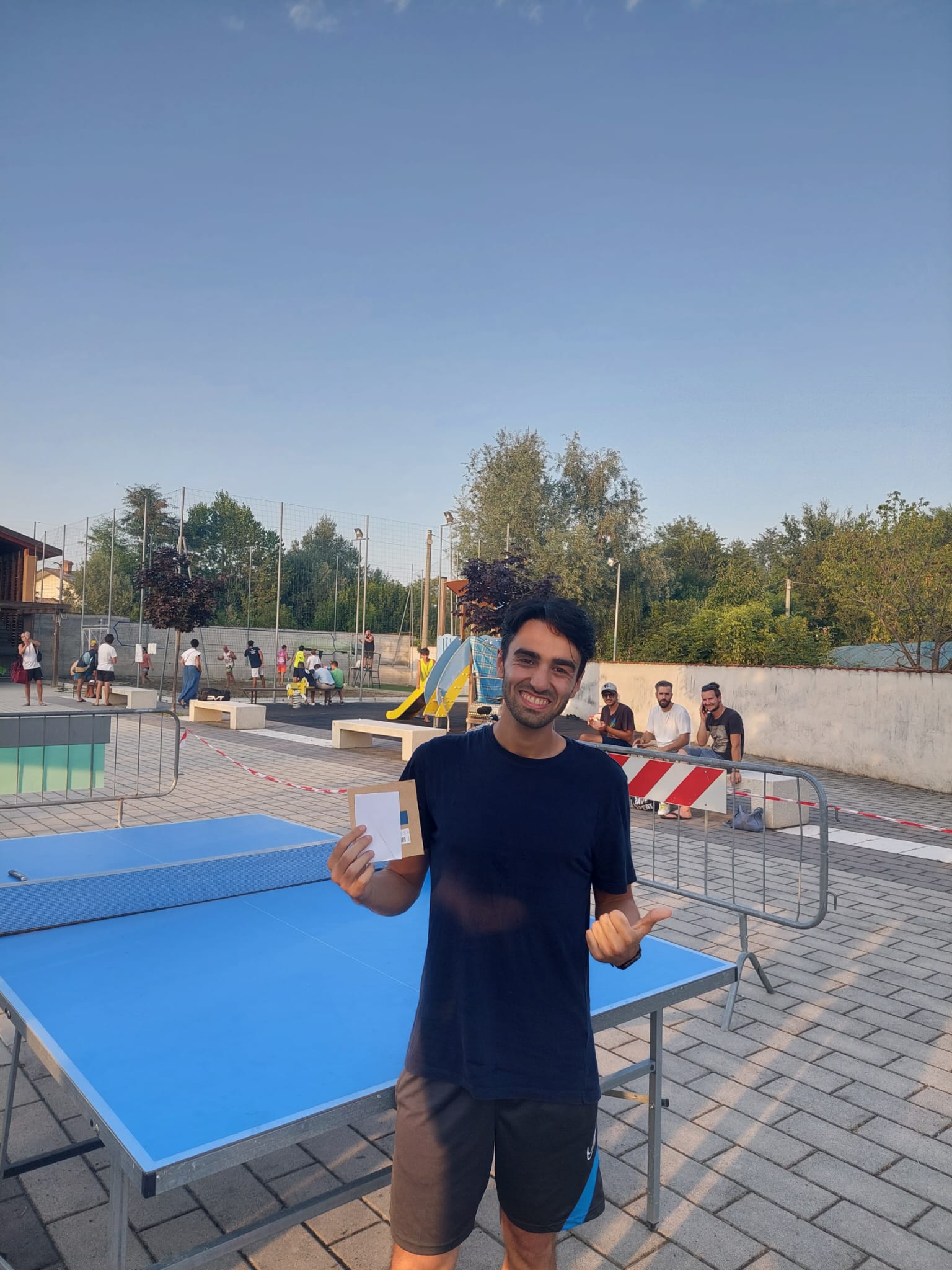 Beinette - primo classificato al torneo di ping pong 2023