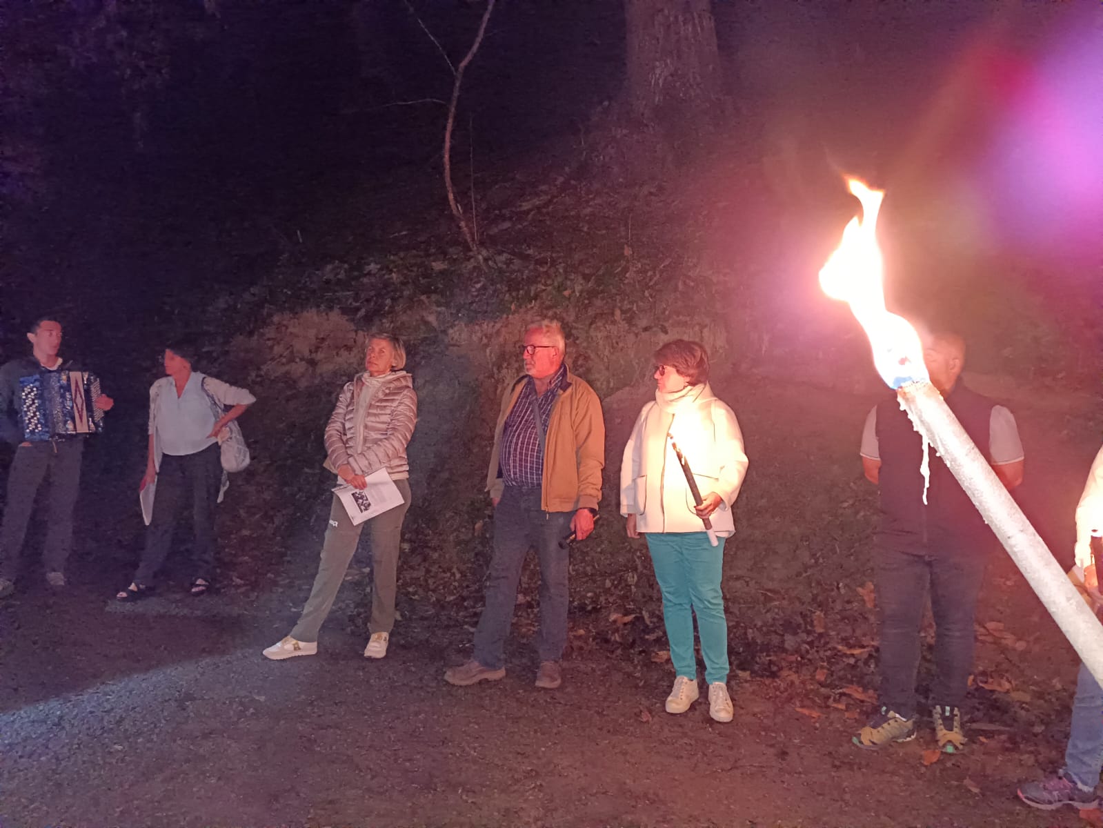 fiaccolata per don aldo benevelli