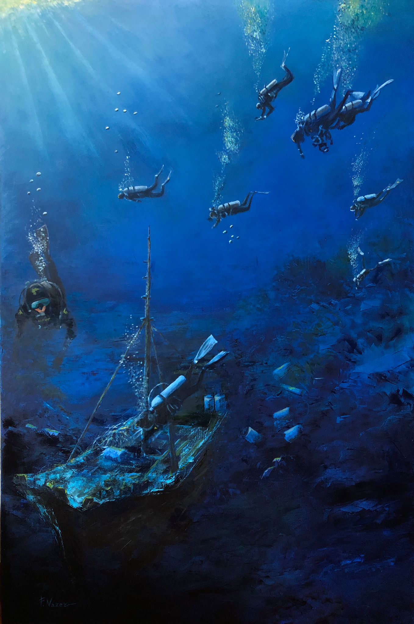 Fausto Nazer - ‘Uno Spiraglio di Luce Vigile’.