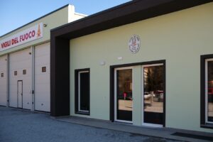 Venasca - Nuova caserma di Vigili del fuoco