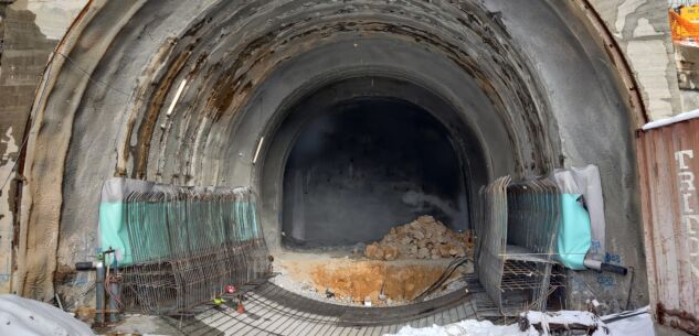 La Guida - Frana durante lo scavo del tunnel di Tenda
