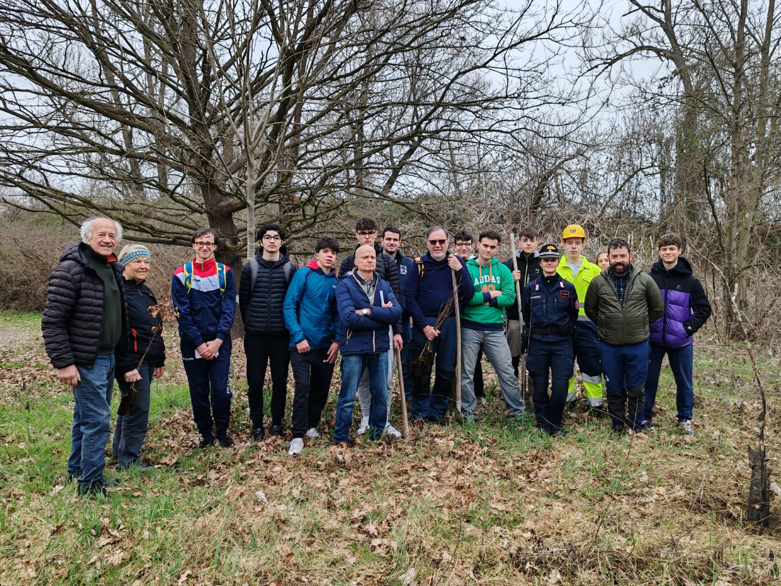 Nuovi alberi a Racconigi