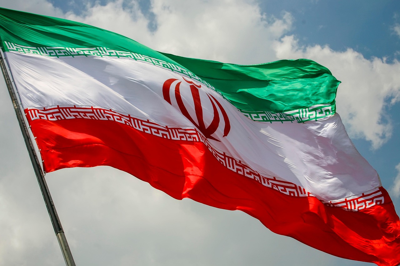bandiera dell'Iran (foto Pixabay)