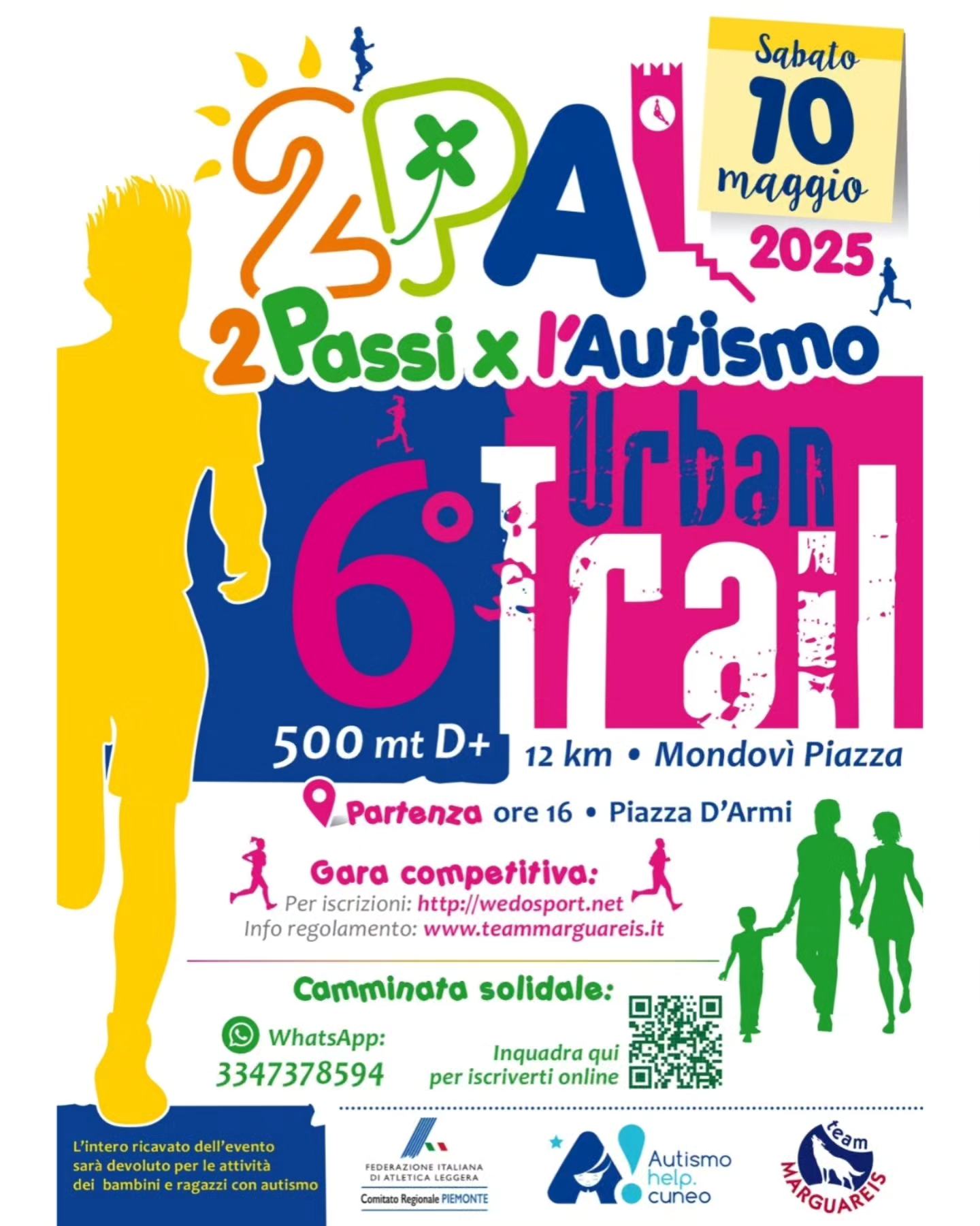 2 passi x l'autismo a Mondovì