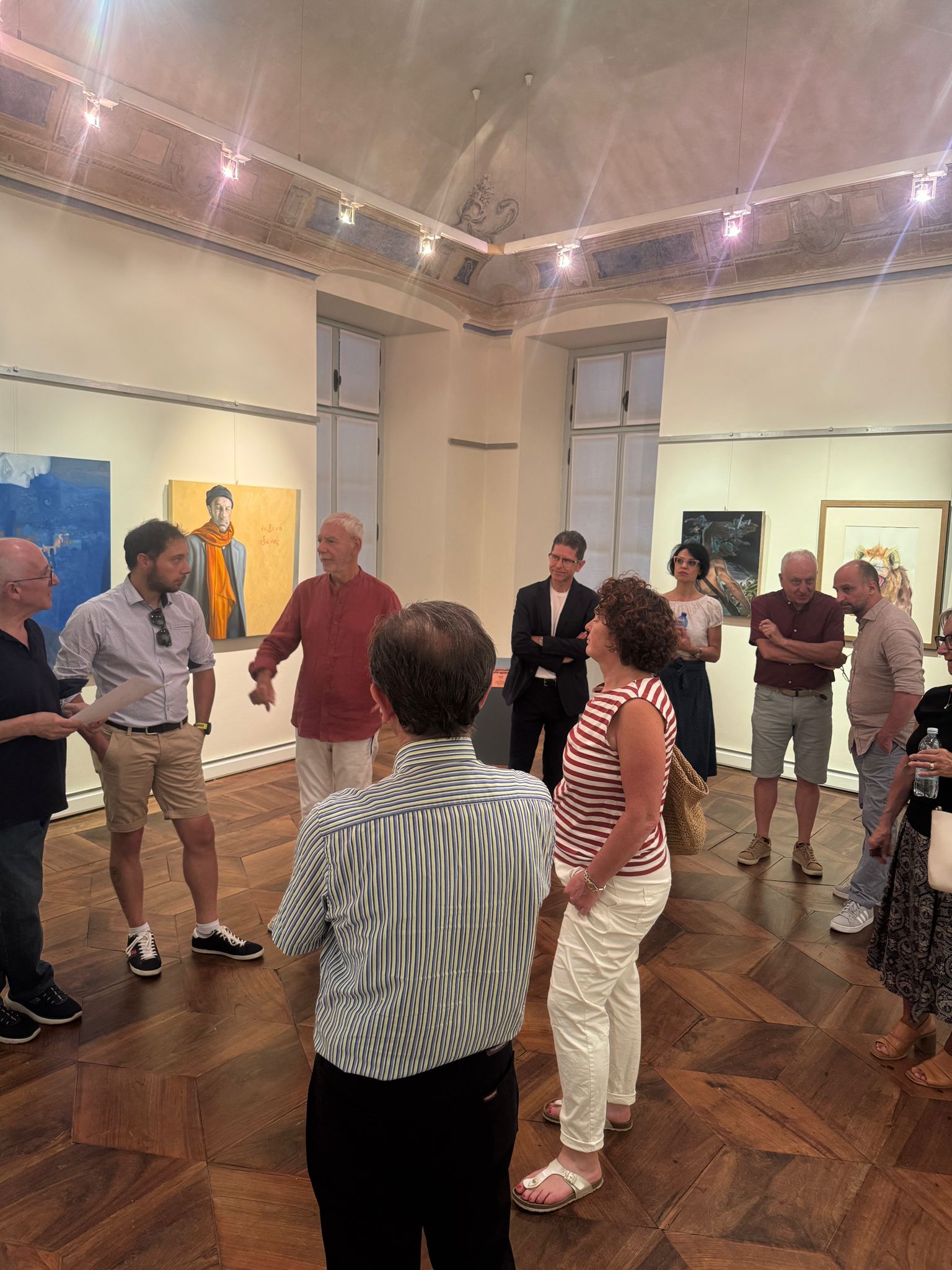 Inaugurazione mostra La spiritualità dello sguardo