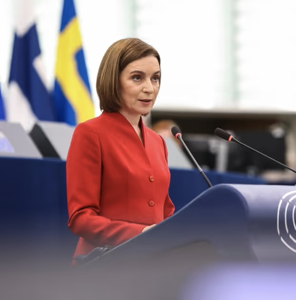 Maia Sandu 09/09/2025 Photographer: Frederic MARVAUX Copyright: © European Union 2025 - Source : EP