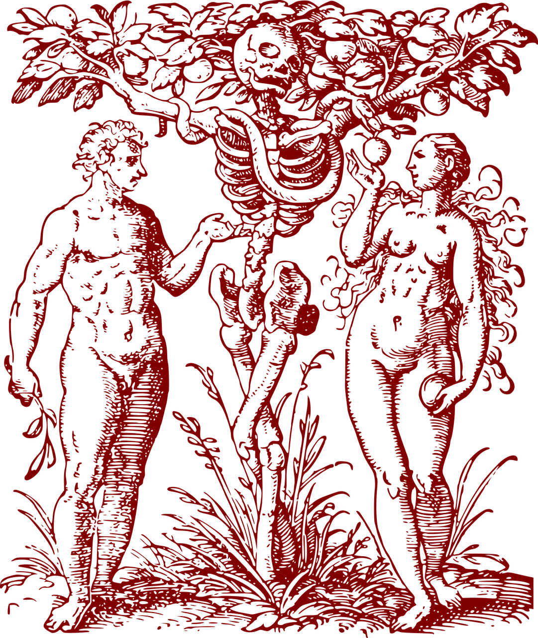 Adamo ed Eva (foto Pixabay)