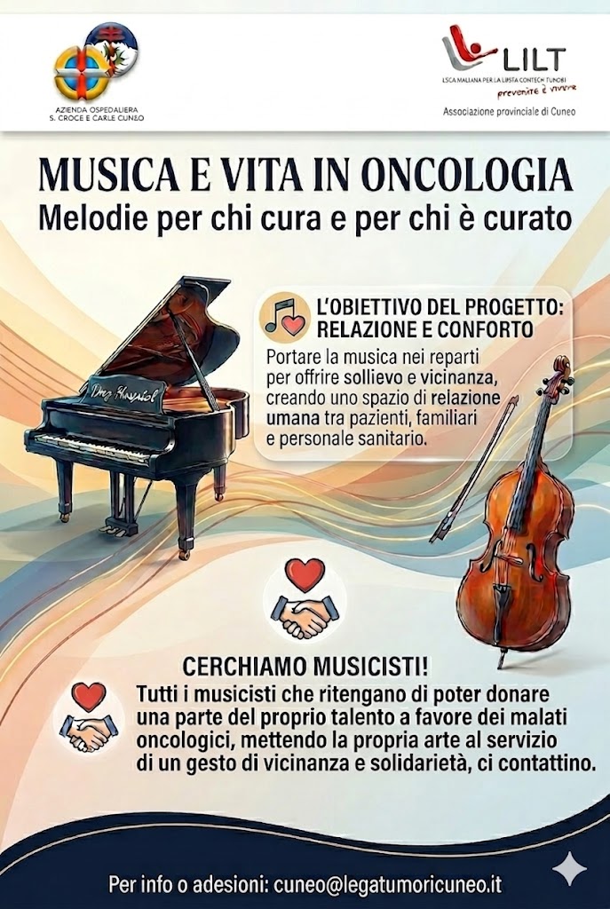 musica e vita in oncologia