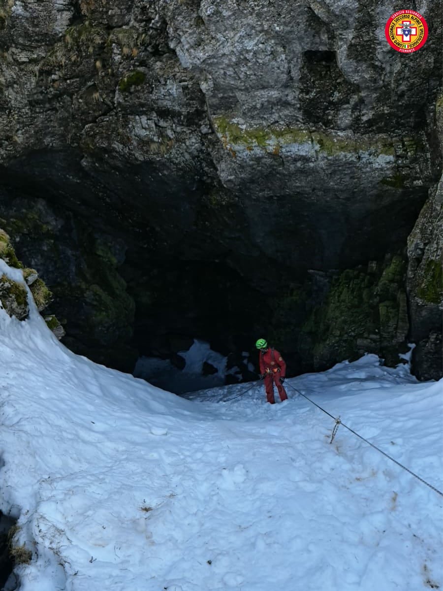Ormea - esercitazione Soccorso Alpino e Speleologico