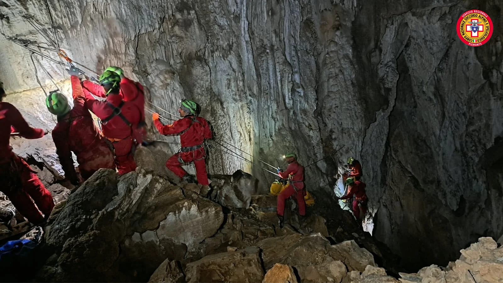 Ormea - esercitazione Soccorso Alpino e Speleologico