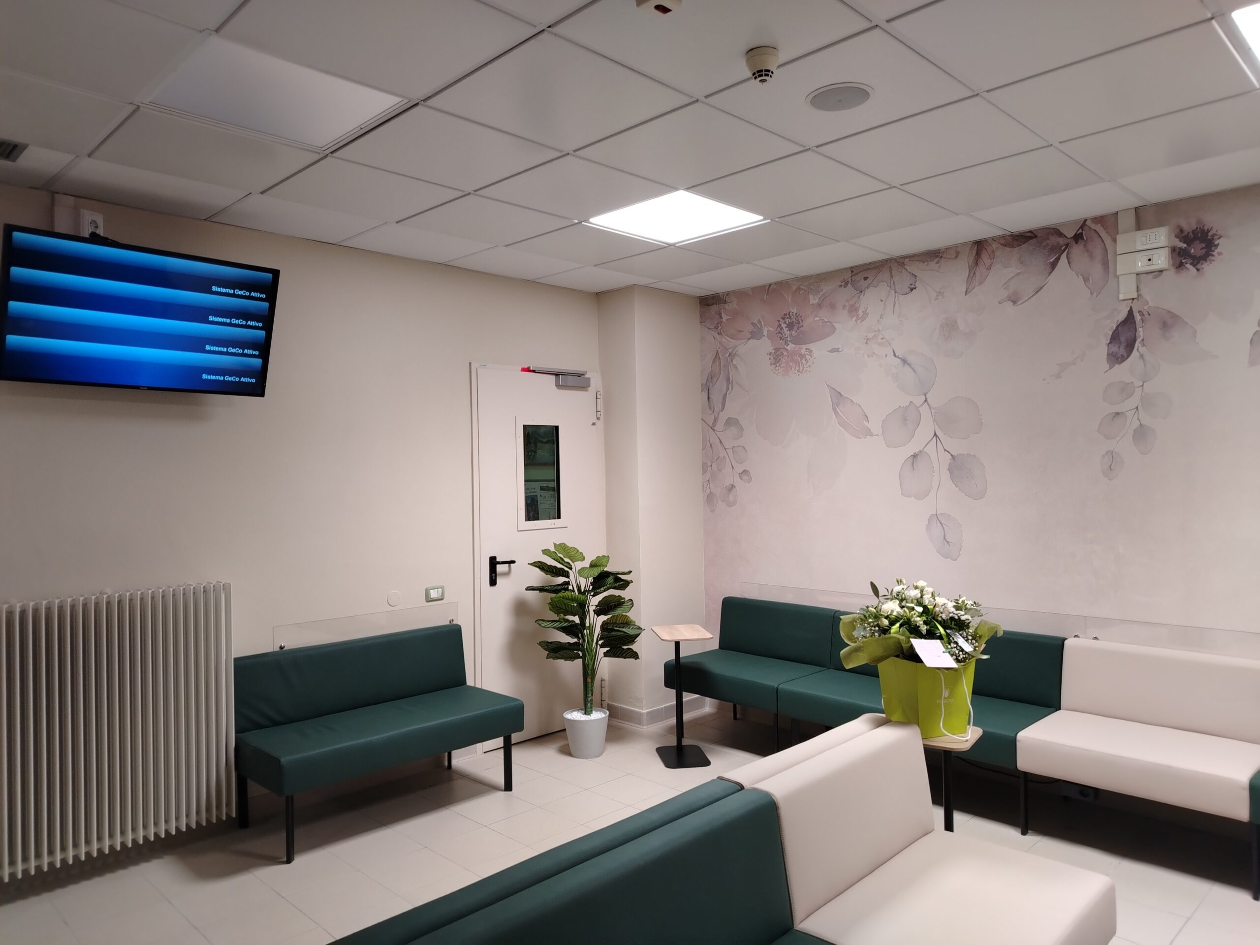Sale di attesa Day Hospital Oncologico