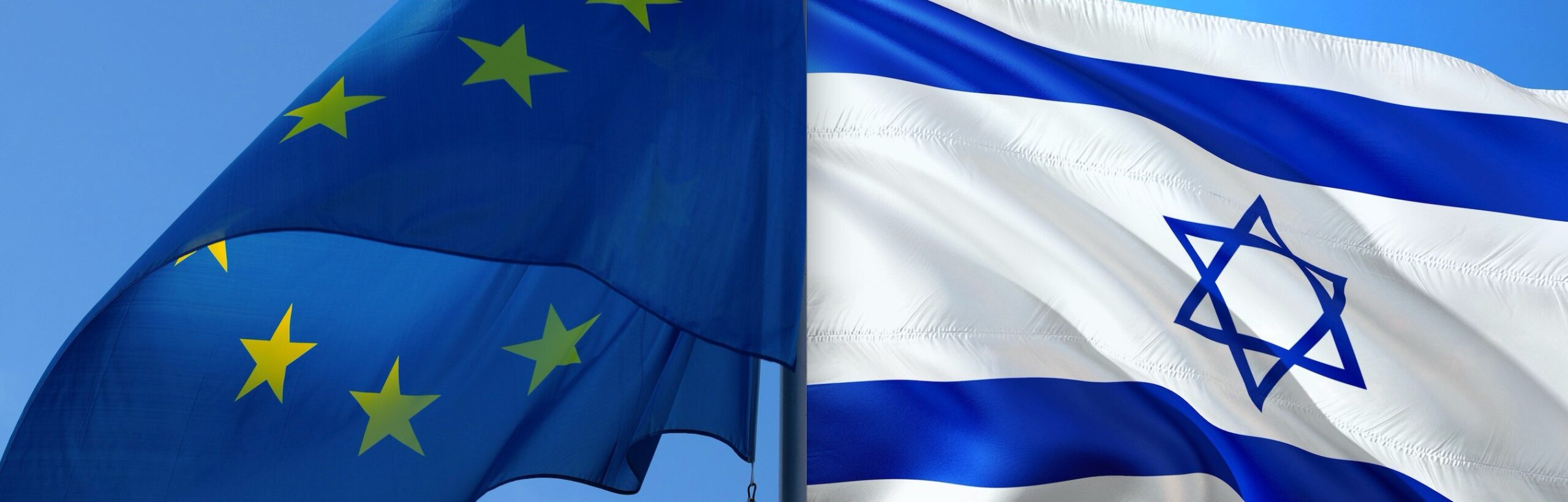 bandiere Unione Europea-Israele