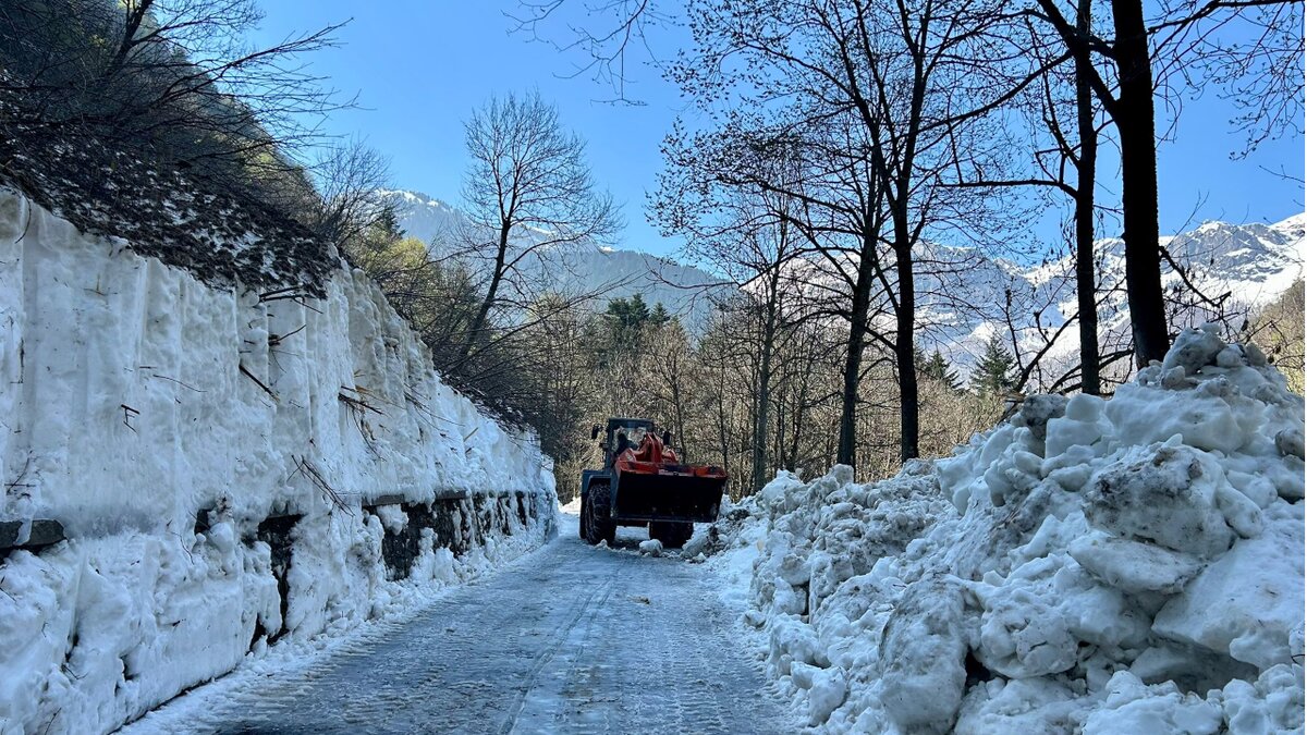 Chiusa di Pesio - strada per il Pian delle Gorre