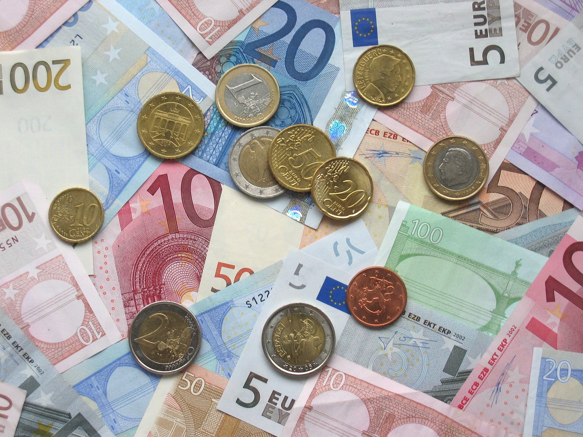 euro (foto Pixabay)