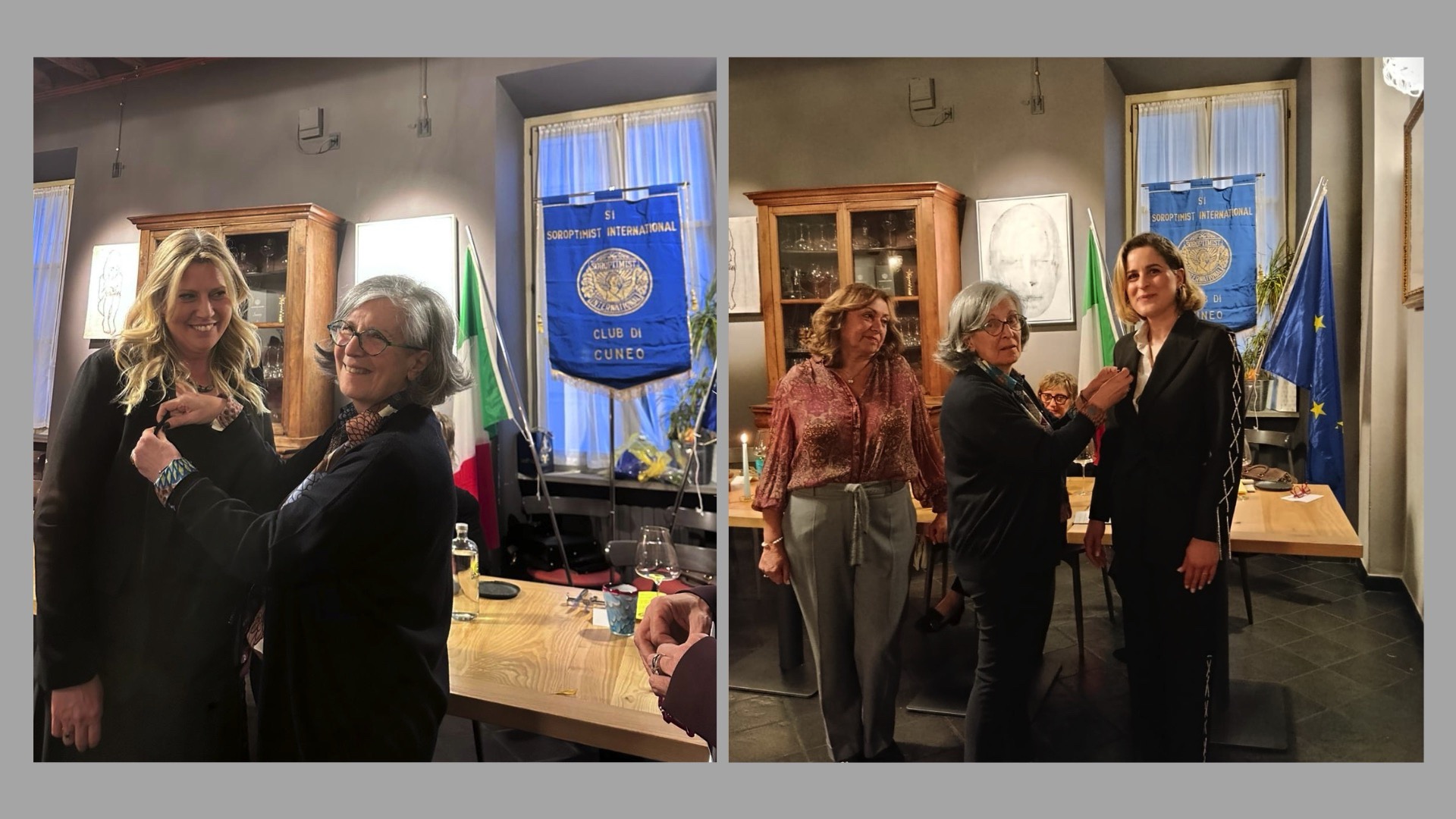 Erica Laschi e Carolina Chianese accolte nel Soroptimist Cuneo